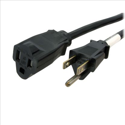 StarTech.com PAC1011410 power cable Black 120.1" (3.05 m) NEMA 5-15P NEMA 5-15R1