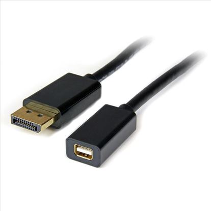 StarTech.com DP2MDPMF3 DisplayPort cable 35.4" (0.9 m) mini DisplayPort Black1