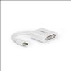 StarTech.com MDP2DVIW video cable adapter 4.72" (0.12 m) Mini-DisplayPort DVI-I White1