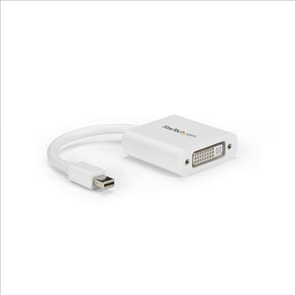 StarTech.com MDP2DVIW video cable adapter 4.72" (0.12 m) Mini-DisplayPort DVI-I White1