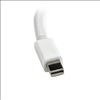 StarTech.com MDP2VGAW video cable adapter 4.72" (0.12 m) White3