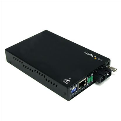 StarTech.com ET90110SM302 network media converter 200 Mbit/s 1310 nm Single-mode Black1