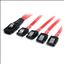 StarTech.com 1m SCSI SAS SCSI cable Red, Black SATA III 39.4" (1 m) SATA 7-pin1