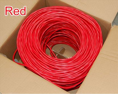Bytecc 1000ft (304.8m) Cat 6 networking cable Red 12000" (304.8 m) Cat61