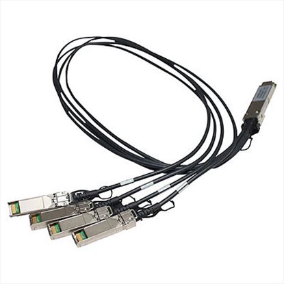 Hewlett Packard Enterprise X242 QSFP 4x10G SFP+ 1m DAC networking cable Black 39.4" (1 m)1