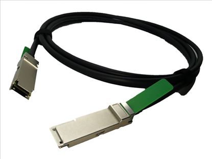 Chelsio QSFP+, 3m InfiniBand cable 118.1" (3 m) QSFP+1