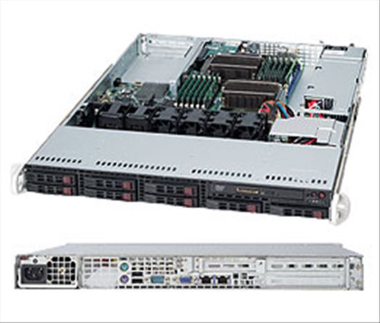 Supermicro SuperChassis 113TQ-600WB Rack Black 600 W1