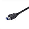 StarTech.com USB3SEXT1MBK USB cable 39.4" (1 m) USB 3.2 Gen 1 (3.1 Gen 1) USB A Black3