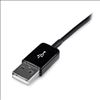StarTech.com USB2SDC2M mobile phone cable Black 78.7" (2 m) USB A Samsung 30-pin2