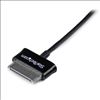 StarTech.com USB2SDC2M mobile phone cable Black 78.7" (2 m) USB A Samsung 30-pin3