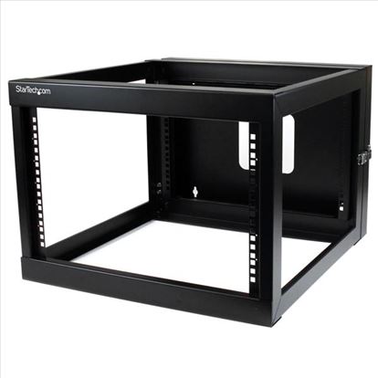 StarTech.com RK619WALLOH rack cabinet 6U Wall mounted rack Black1