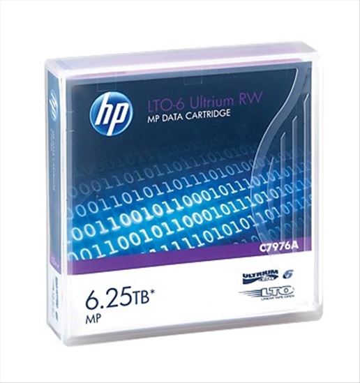 Hewlett Packard Enterprise LTO-6 Ultrium RW Blank data tape 6250 GB 0.5" (1.27 cm)1