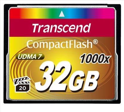 Transcend 1000x CompactFlash 32GB MLC1
