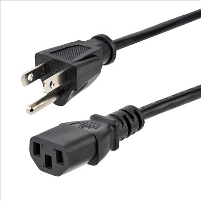 StarTech.com PXT10112 power cable Black 145.7" (3.7 m) NEMA 5-15P C13 coupler1