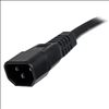 StarTech.com PXTC14C153 power cable Black 35.4" (0.9 m) C14 coupler C15 coupler2