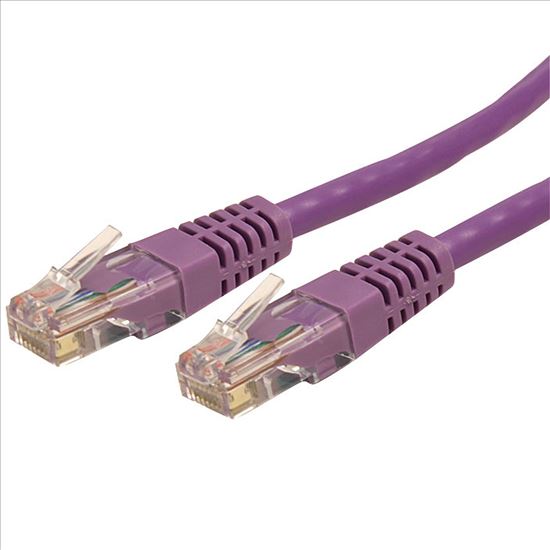 StarTech.com C6PATCH10PL networking cable Purple 118.1" (3 m) Cat6 U/UTP (UTP)1