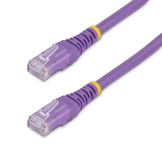 StarTech.com C6PATCH25PL networking cable Purple 299.2" (7.6 m) Cat6 U/UTP (UTP)1