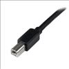 StarTech.com USB2HAB65AC USB cable 787.4" (20 m) USB 2.0 USB A USB B Black5