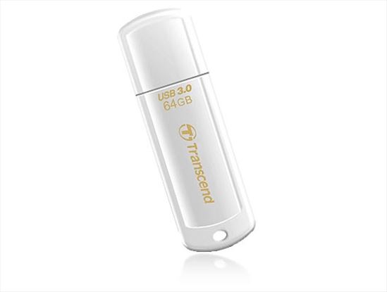 Transcend JetFlash 730 64GB USB 3.0 USB flash drive USB Type-A 3.2 Gen 1 (3.1 Gen 1) White1