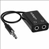 StarTech.com MUY1MFFADP audio splitter Black4