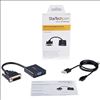 StarTech.com DVI2VGAE video cable adapter 7.48" (0.19 m) Black2