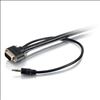 C2G 50232 video cable adapter 1181.1" (30 m) VGA (D-Sub) + 3.5mm Black1