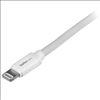 StarTech.com USBLT2MW lightning cable 78.7" (2 m) White3