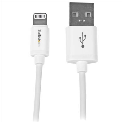 StarTech.com USBLT1MW lightning cable 39.4" (1 m) White1
