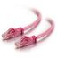 C2G Cat6, 2ft. networking cable Pink 23.6" (0.6 m)1