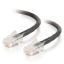 Picture of C2G 2ft Cat5E networking cable Black 24" (0.61 m)