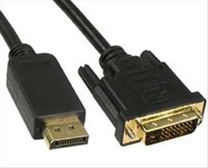 Unirise 15ft. DisplayPort - DVI-D m/m 179.9" (4.57 m) Black1