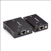 StarTech.com ST121HDBTE AV extender AV transmitter & receiver Black1