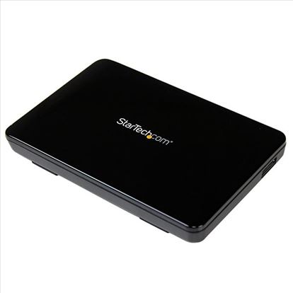 StarTech.com S2510BPU33 storage drive enclosure HDD/SSD enclosure Black 2.5"1