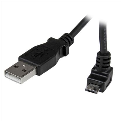 StarTech.com 2m USB2.0 A - micro B USB cable 78.7" (2 m) USB A Micro-USB B Black1