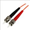 StarTech.com 50FIBPLCST1 fiber optic cable 39.4" (1 m) LC ST OM2 Orange4