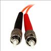 StarTech.com 50FIBPLCST1 fiber optic cable 39.4" (1 m) LC ST OM2 Orange5