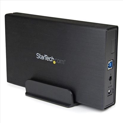 StarTech.com S3510BMU33 storage drive enclosure HDD enclosure Black 3.5"1