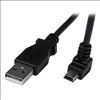 StarTech.com USBAMB2MD USB cable 78.7" (2 m) USB 2.0 USB A Mini-USB B Black1