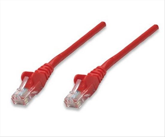 Intellinet 345101 networking cable Red 19.7" (0.5 m) Cat5e U/UTP (UTP)1