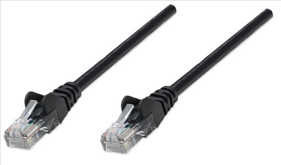 Intellinet 2m Cat5e networking cable Black 78.7" (2 m) U/UTP (UTP)1