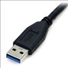 StarTech.com USB3AUB50CMB USB cable 19.7" (0.5 m) USB 3.2 Gen 1 (3.1 Gen 1) USB A Micro-USB B Black3