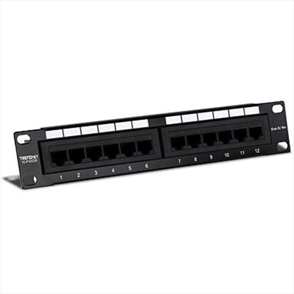 Trendnet TC-P12C5E patch panel1