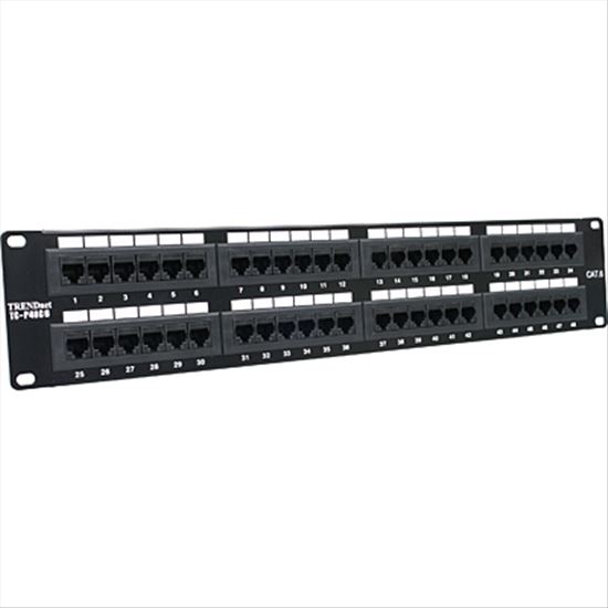 Trendnet 48-port Cat6 Unshielded Patch Panel1