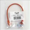 C2G 6" Cat5e networking cable Orange 5.91" (0.15 m) U/UTP (UTP)2