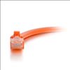 C2G 6" Cat5e networking cable Orange 5.91" (0.15 m) U/UTP (UTP)4