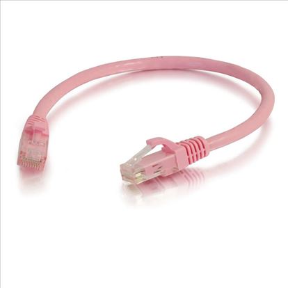 C2G 6" Cat5e networking cable Pink 5.91" (0.15 m) U/UTP (UTP)1