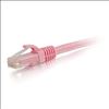 C2G 6" Cat5e networking cable Pink 5.91" (0.15 m) U/UTP (UTP)2