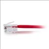 C2G 6" Cat6 networking cable Red 5.91" (0.15 m) U/UTP (UTP)3