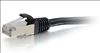 C2G 6" Cat6a STP networking cable Black 5.91" (0.15 m) U/FTP (STP)2