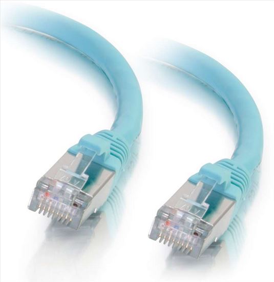 C2G 6" Cat6a STP networking cable Blue 5.91" (0.15 m) U/FTP (STP)1